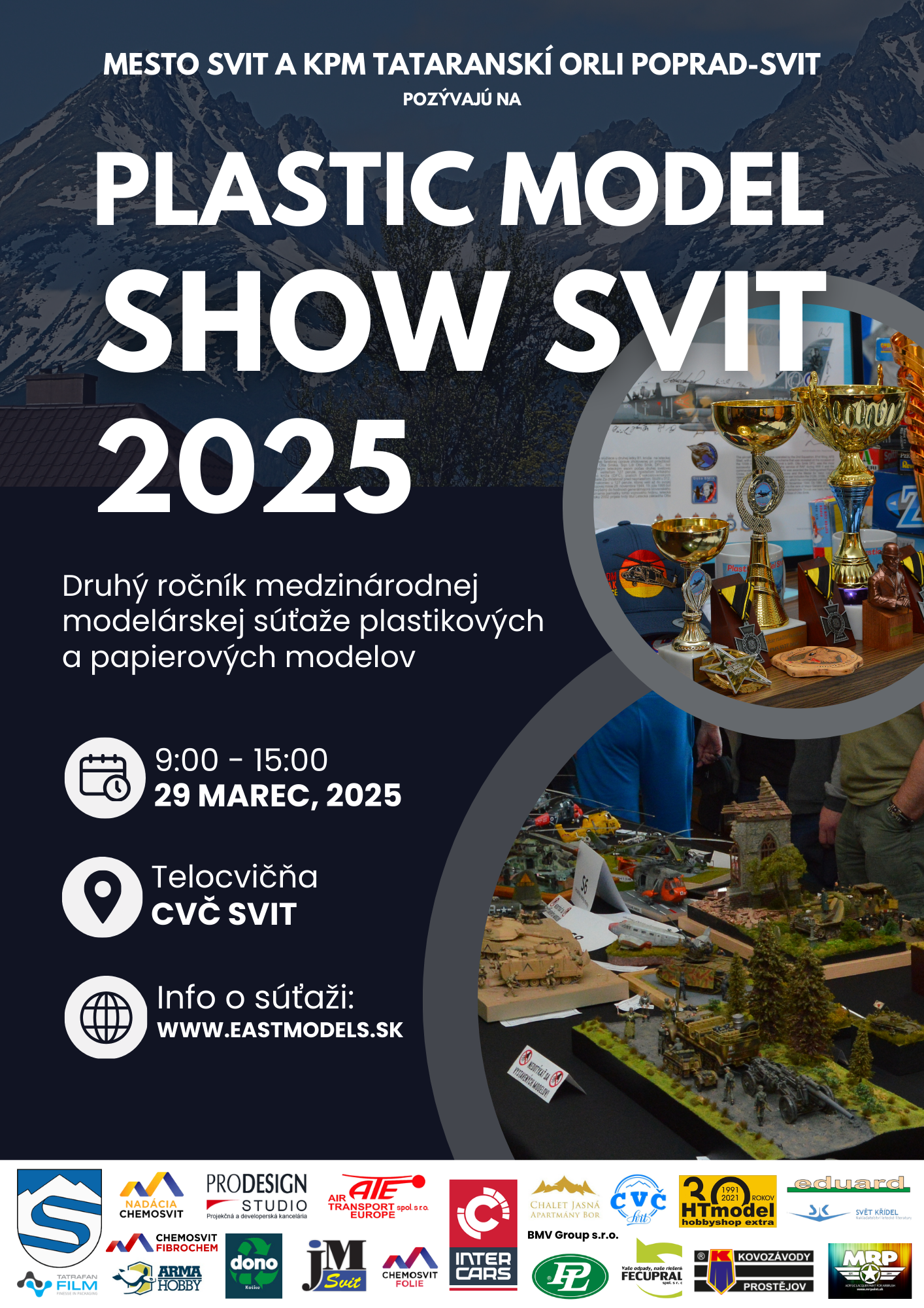 EASTmodels.sk - Plastic Model Show Svit 2025 - 641 modelov prihlásených ...